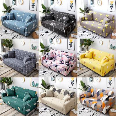 China Modern Custom Sofa Cover High Stretch Sofa Cover Elastic Printing Design Sofa Cover Slipcover Elastic for sale