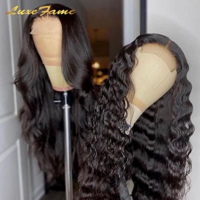 China Best Body Wave Hd Lace Front Wig Seller Virgin Hair Wig, 40inch Hd Transparent Lace Frontal Wig, Hd Brazilian Lace Front Wig For Black Women for sale