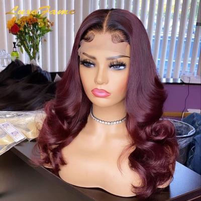 China Wholesale Body Wave Blonde 10a Grade Invisible Full Lace Wig, Curly Full Lace Wig, 613 Hd Pre Plucked Human Bodywave Full Lace Wig for sale