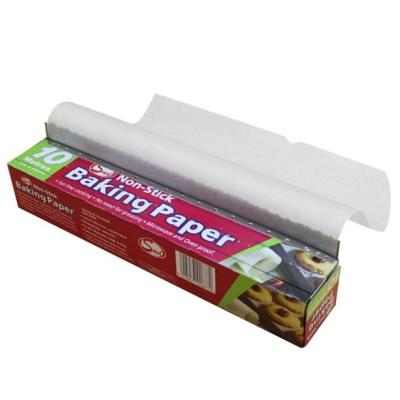 China Large Disposable Parchment Paper Liners For Air Fryers Parchment Paper Silicone Coated Jumbo Roll for sale