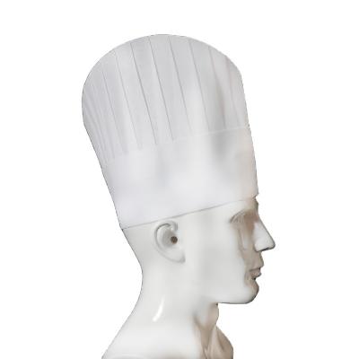 China Comfortable Restaurant Food Chef Hat Forage Cap Adjustable Disposable Paper Kitchen Cooking Hat for sale