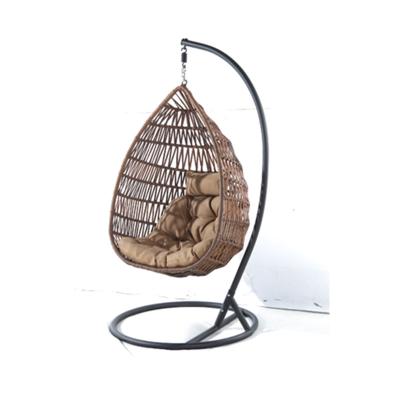 China Modern Outdoor Garden Furniture Swing Chair Hanging Basket Chair Comfortable Outdoor Swing Chair. for sale