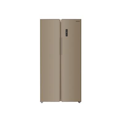 China Hotel Factory Frizer Food Storage Minimalism Direct Cheap Freezer 412L Side By Side Refrigerator for sale