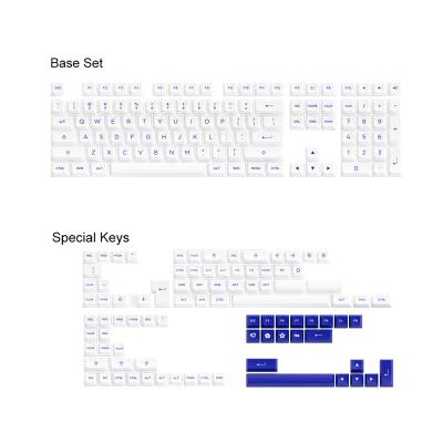 China blue and white set of other notebook computer desktop fashion home mechanical keyboard keycap DIY design for sale