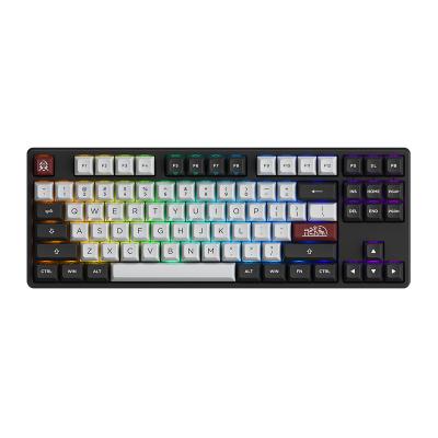 China Portable Anti-ghosting No Noise Profession Programmable Wireless Gaming Mechanical Keyboard for sale