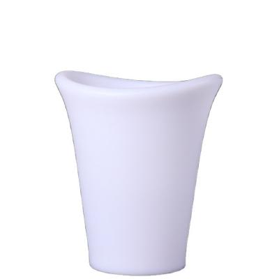 China Sustainable Custom Plastic Ice Bucket RGB Color Lighting LED Champagne Cooling Buckets for sale