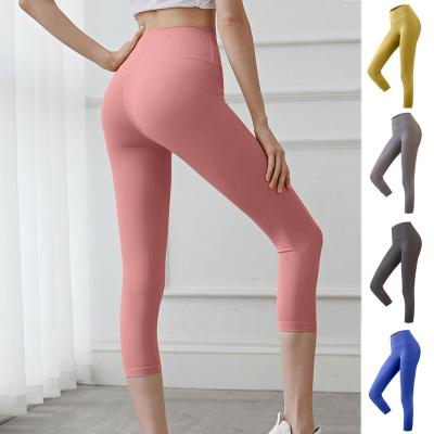 China 2021 Hot Sale Breathable Dry Fit Gym Use Shiny Spandex Gaiters Pics Leggings Tights Yoga Pants Womens Yoga Pants Gaiters for sale