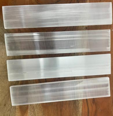 China Natural Healing Selenite Sticks Magic Wand Filler Dish Crystal Stones Slab Moroccan Raw From Africa for sale