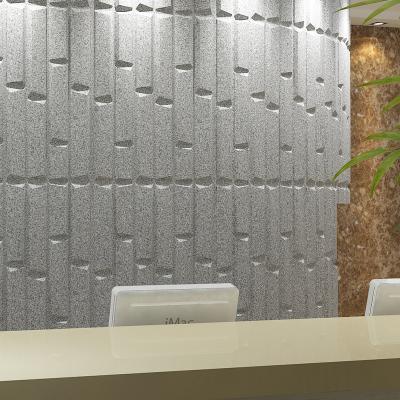 China New Design Modern Stone Pattern Self Adhesive Foam Backed Vinyl Wallpaper PE Foam Wall Sticker for sale