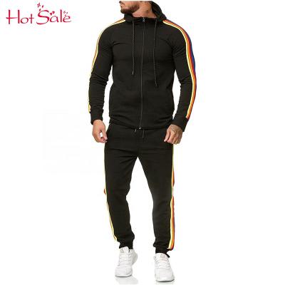 China OEM Breathable Training China Jogging Suits Wear Design Your Own 65% Cotton 35% Polyester Men Tracksuit For Men Sportswear Wholesale for sale