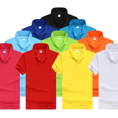 China Anti-Wrinkle Promotion Logo Plain Button Sports Team Uniform Cheap Fashion Customized Unisex Short Sleeve Pique Mens Polo T-Shirt for sale