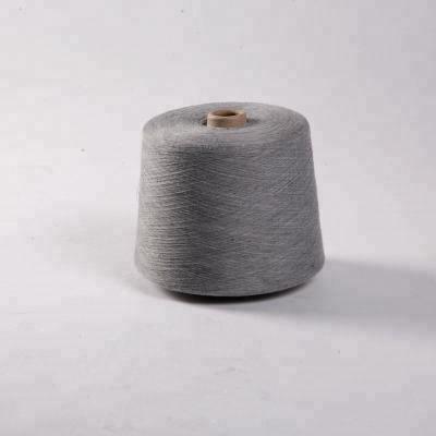 China Sustainable 63/35 Polyester Cotton Dope Dyed Ring Spun Yarn 30s , T/C 20s for sale