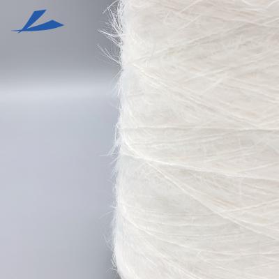 China Hairy Mink Like Yarn 2cm Long Hair Yarn Crochet Nylon Yarn For Flat Knitting Sweaters for sale