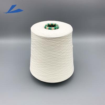 China Abrasion-resistant T/C 65/35 core spun yarn 16S+40D/70D spandex CSY spandex covered yarn for denim for sale