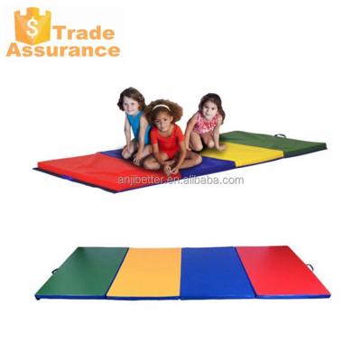 China EPE foam and PU yaga mat upgrade folding gymnastics Mat Gym Exercise Yoga Mat, yoga board mat for sale