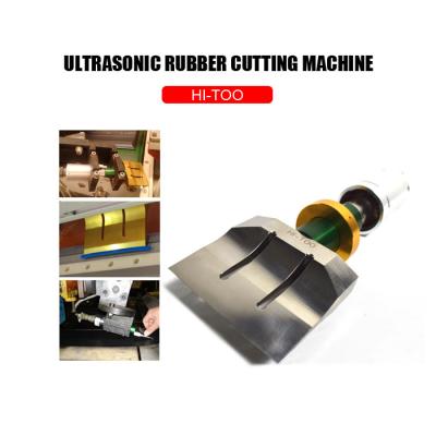 China HI-TOO82 Rubber Processing Machinery Ultrasonic Rubber Slicing Machine Tire Cutting Machine for sale