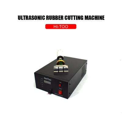 China Rubber Processing Machinery 40KHz Ultrasonic Tire Cutting Machine Ultrasonic Rubber Cutter for sale