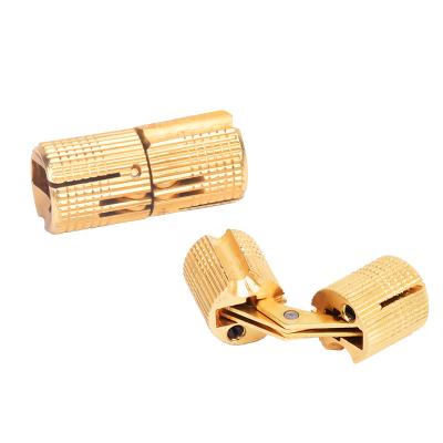 China Contemporary Furniture Hinge Invisible Brass Bucket Hinge for sale