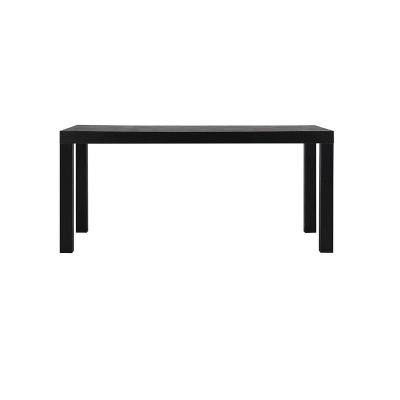 China 2021 New Design Jiuhe Furniture Disassembly Modern Rectangular Black Living Room Coffee Table Wooden Coffee Table Coffee Table for sale