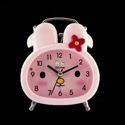 China LUMINOVA Rabbit Shape Kids Twin Bell Alarm Clock for sale