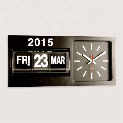 China Sizes Calendar A00AF830 Simple Flip Wall Clock for sale