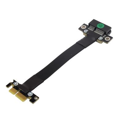 China PVC+Copper Standard PCIe 3.0 x1 to PCI Express x1 Gen3 Riser Adapter Support Network Sound USB Cards x1 Riser Extension Cable Graphics Card for sale