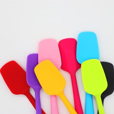 China Viable Large Silicone Spatula T Tongue Duck Butter Silicone Baking Supplies for sale