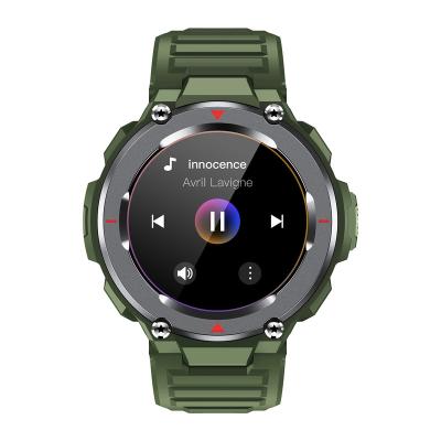 China Multiple Playback MP3 Function Sport Use Smart Watch Mobile Army Green Color Designed For Men for sale