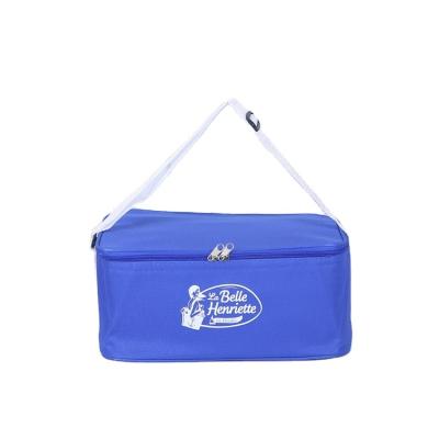 China Large Waterproof Foldable Insulated Nonwoven Thermal Lunch Box Durable Cooler Bag For Picnic for sale