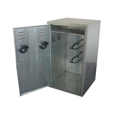 China Easy Installation Galvanized Sheet Saddle Locker With Saddle Rack for sale