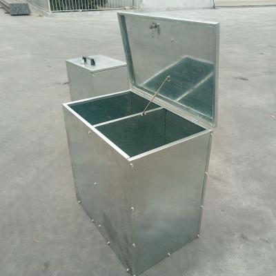 China State of the Art Hot Galvanized Steel Horse Feed Storage Locker for sale