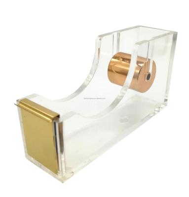 China Durable High Quality Manufacturer Acrylic Decorative Tape Dispenser With Customized Logo for sale