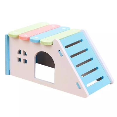 China Cute Fashion Hamster Hideout Hamster House Exercise Play Toys Cage Small Hamster Guinea Pig Mouse Rat Pet Cage for sale