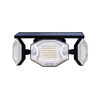 China Garden Hot  wholesale  hot 3 Heads Solar sensor Light  Outdoors solar motion sensor light for sale