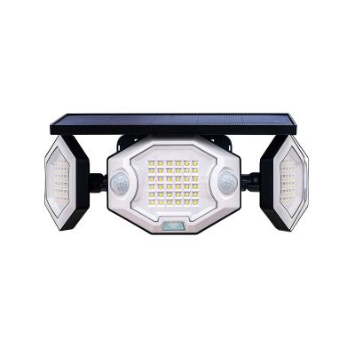 China Morden PIR Outdoor Waterproof Motion Sensor Wall LED Lamp with 3 Lighting Mode Solar Powered Lights for Garden for sale