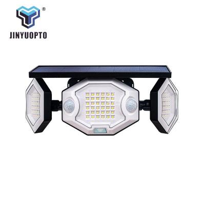 China Waterproof +  Solar Light Hot sell solar lighting garden light Outdoor Wall Lamp Waterproof 65 LED  3 Modes Motion Sensor Lights for sale