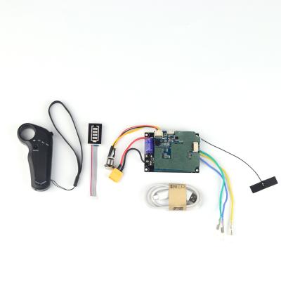 China Sensored Single Channel Speed ​​Controller ESC with 2.4g Remote Controller for Electric Skateboard Scooter 6374 5065 Motor ESC01 for sale