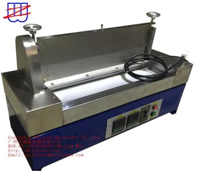 China Elektrisch aangedreven WZ-S800L Verpakkingsfoam Hot Melt Glue Roller Coat Machine Te koop