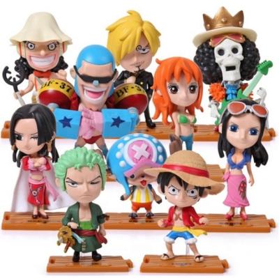 China One Piece Japan Anime Ornaments Action Figure Set Model Toy for sale