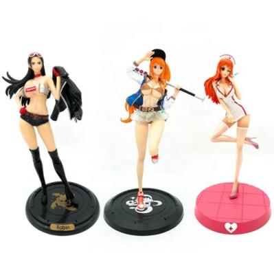 China Japan One Piece Robyn Baseball Nurse Nami Model Sexy Dismountable Stylish Figure Toy for sale