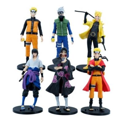 China Japan Wholesale Uchiha Itachi Uzumaki Kakashi Hand Made Anime Action Figure for sale