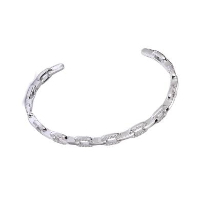 China 925 Sterling Silver Hot Sale Unique FASHIONABLE Design Adjustable Chain Bracelet for Women Jewelry for sale