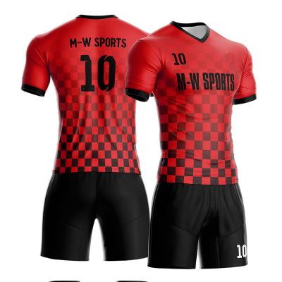 China Shirts & Tops quality sublimation printing quality singlet football customs officers training soft soccer jersey for sale