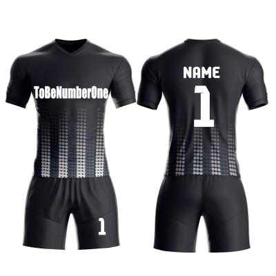 China Shirts & Tops OEM Quick Dry Original Service Football Uniform Mens Soccer Jersey Custom Made With Number And Name for sale