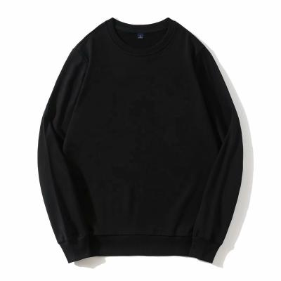 China Anti-wrinkle factory direct sales winter 100% cotton plus size sweaters crewneck sweatshirt men's hoodies for sale