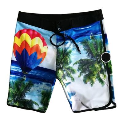 China Wholesale Breathable High Quality Sublimated Custom Men's Printed Swim Trunks Designs Mens Board Shorts for sale