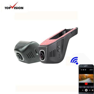 China Adjustable Dual Lens Wifi Universal 1080P No Screen Motion Detection Best 4k Hidden Cameras Car DVR For Car TR104 for sale