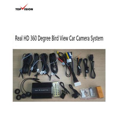 China 1280(H)X720(V) Real HD 720P Aerial View Car Camera Around View 360 Degree Bird Car Camera Full View System for sale