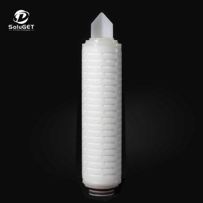 China Factory Series EATFC Filter Cartridge 0.02/0.05/0.1/0.45um PTFE All-Fluorinated Polymer Membrane Filter Element Membrane Filter Cartridge for sale