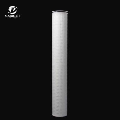 China Factory Series HFC Filter Cartridge 0.5 um 1 um 40 inch high flow 10 um 100 um pp filter cartridge, filter cartridge supplier for sale